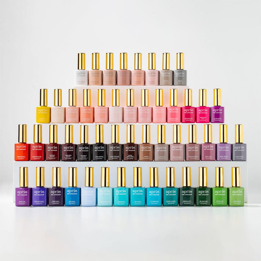 Apres Gel Polish - Set of 50 Gel Colors 1 - DTK Nail Supply