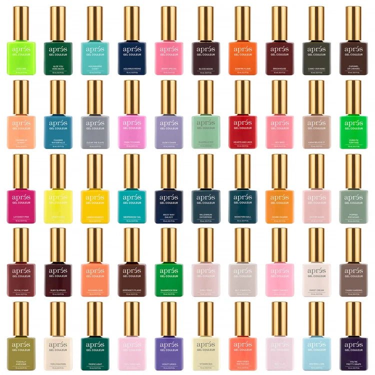 Apres Gel Polish - Set of 50 Gel Colors 2 - DTK Nail Supply
