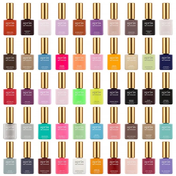 Apres Gel Polish - Set of 50 Gel Colors 3 - DTK Nail Supply