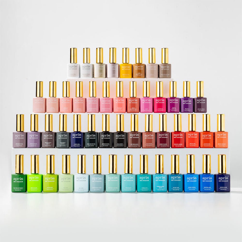 Apres Gel Polish - Set of 50 Gel Colors 4 - DTK Nail Supply