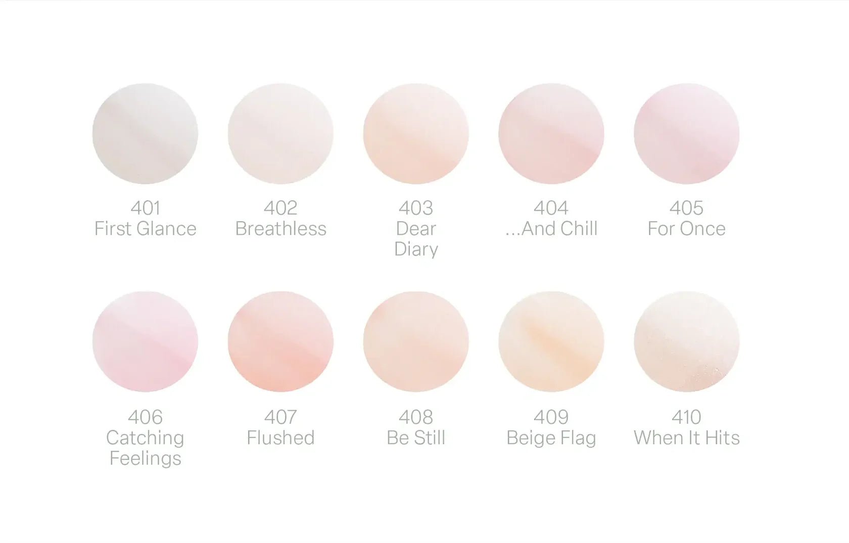 Apres Gel - Spring - Set of 10 (401 - 410) - HEMA - Free - DTK Nail Supply