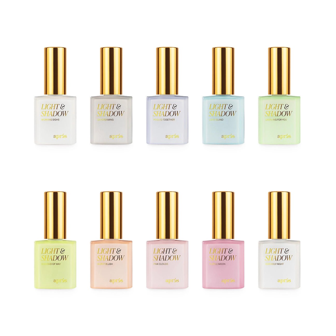 Apres Gel - Summer - Set of 10 (HEMA - Free) - DTK Nail Supply