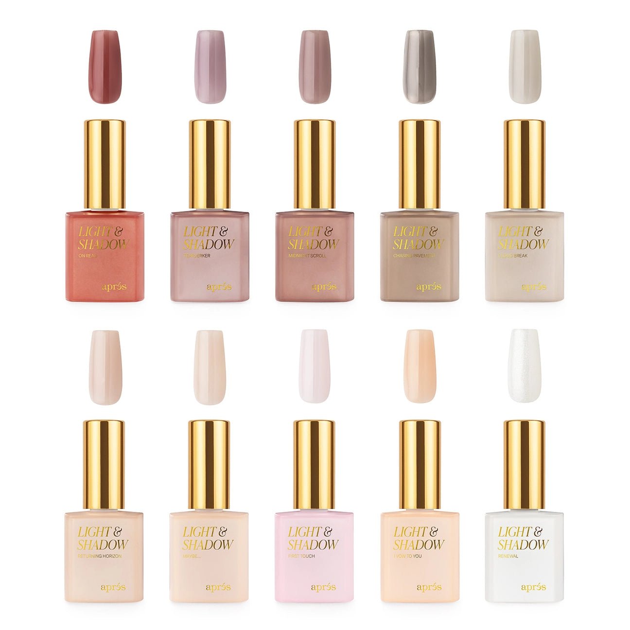 Apres Gel - Winter - Set of 10 (HEMA - Free) - DTK Nail Supply