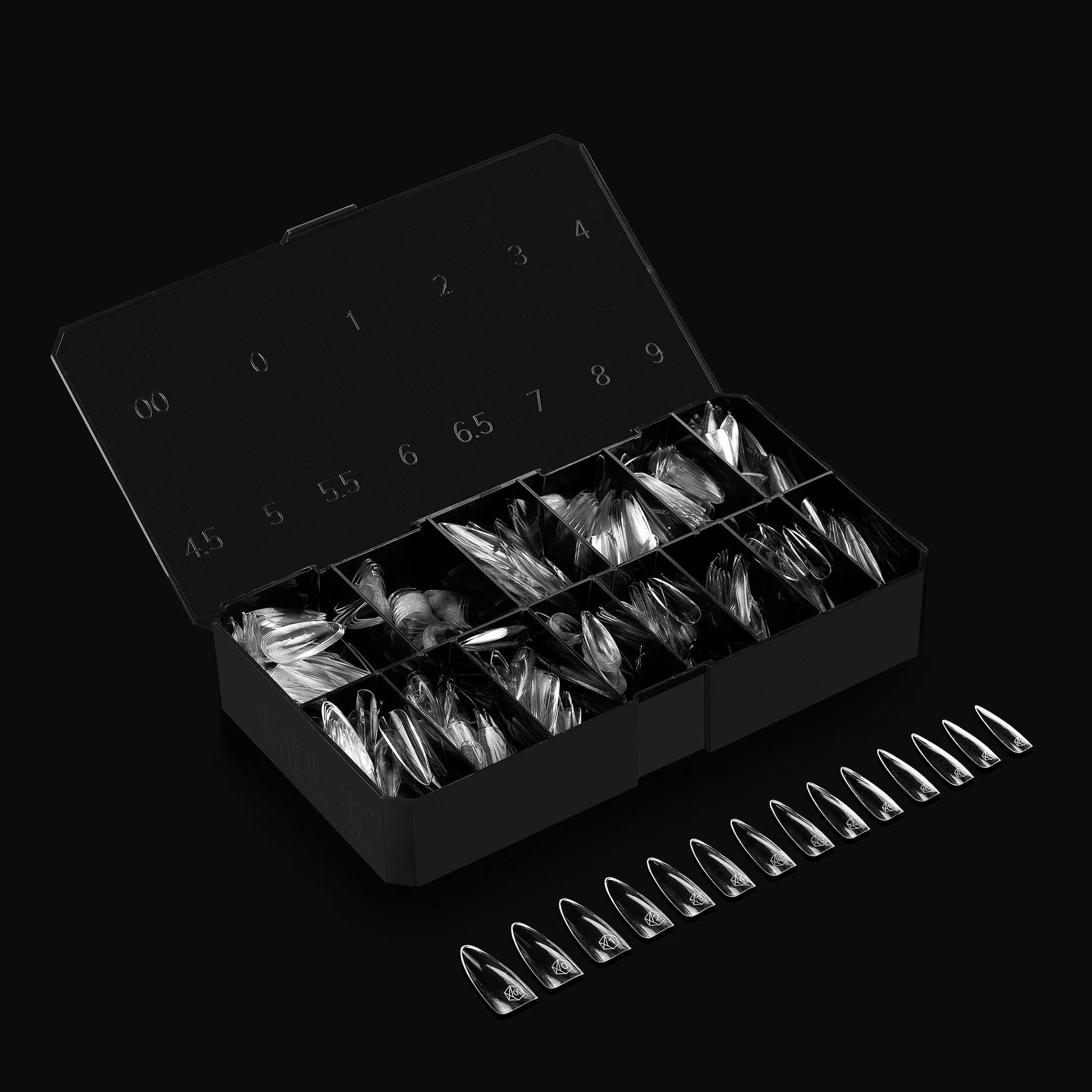 APRES - Gel - X - Natural Almond Long (PCS) - DTK Nail Supply