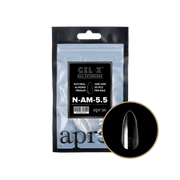 APRES - Gel - X Natural Almond Medium 5.5 Refill Bag - DTK Nail Supply