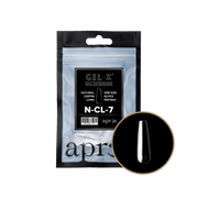 APRES - Gel - X Natural Coffin Long 7 Refill Bag - DTK Nail Supply