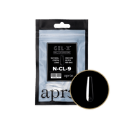 APRES - Gel - X Natural Coffin Long 9 Refill Bag - DTK Nail Supply