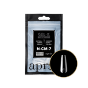 APRES - Gel - X Natural Coffin Medium 7 Refill Bag - DTK Nail Supply