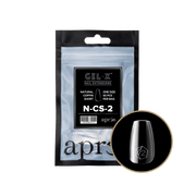 APRES - Gel - X Natural Coffin Short Refill Bag - DTK Nail Supply