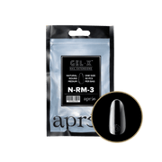 APRES - Gel - X Natural Round Medium 3 Refill Bag - DTK Nail Supply