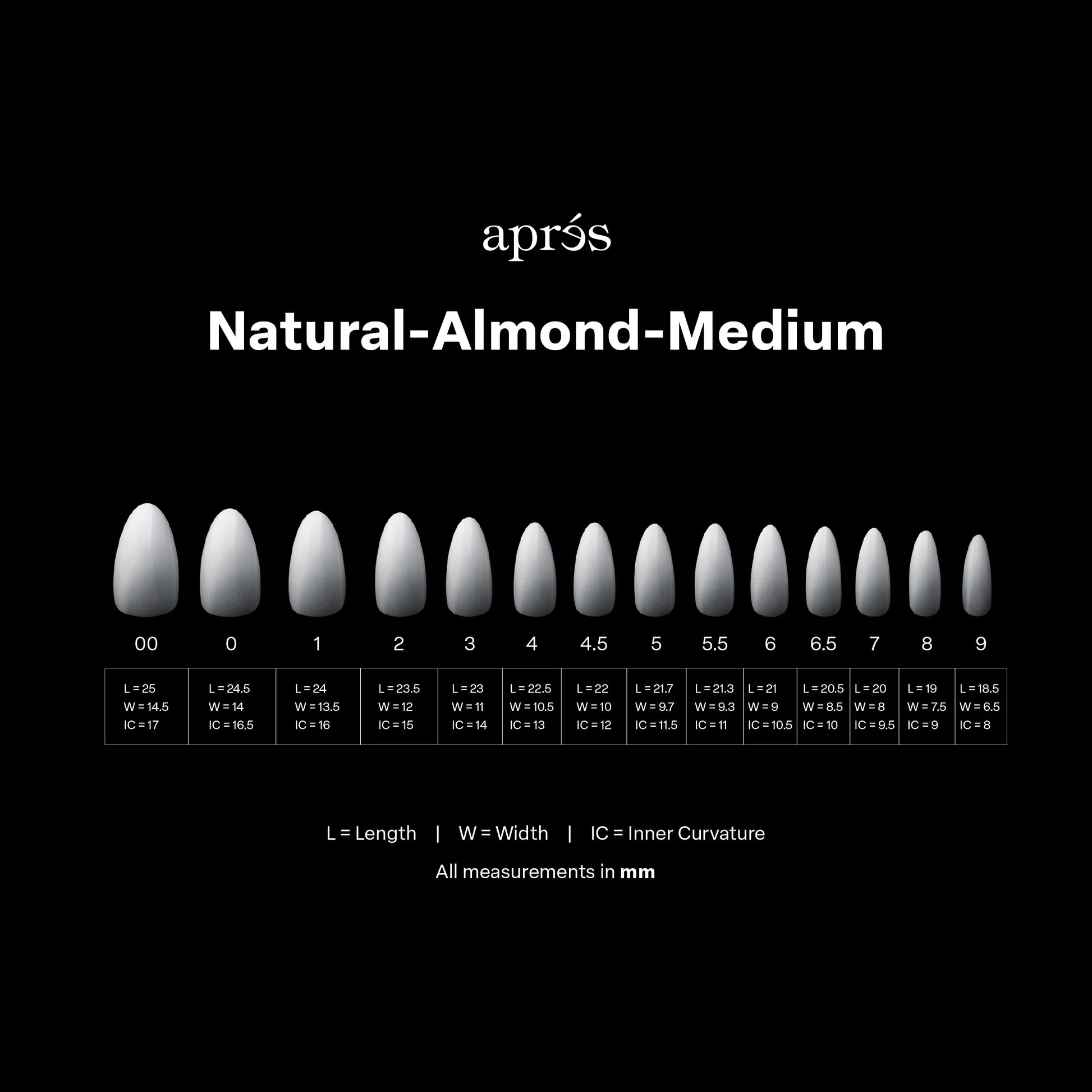 Apres Gel - X Ombre Tips - Natural Almond Medium - DTK Nail Supply