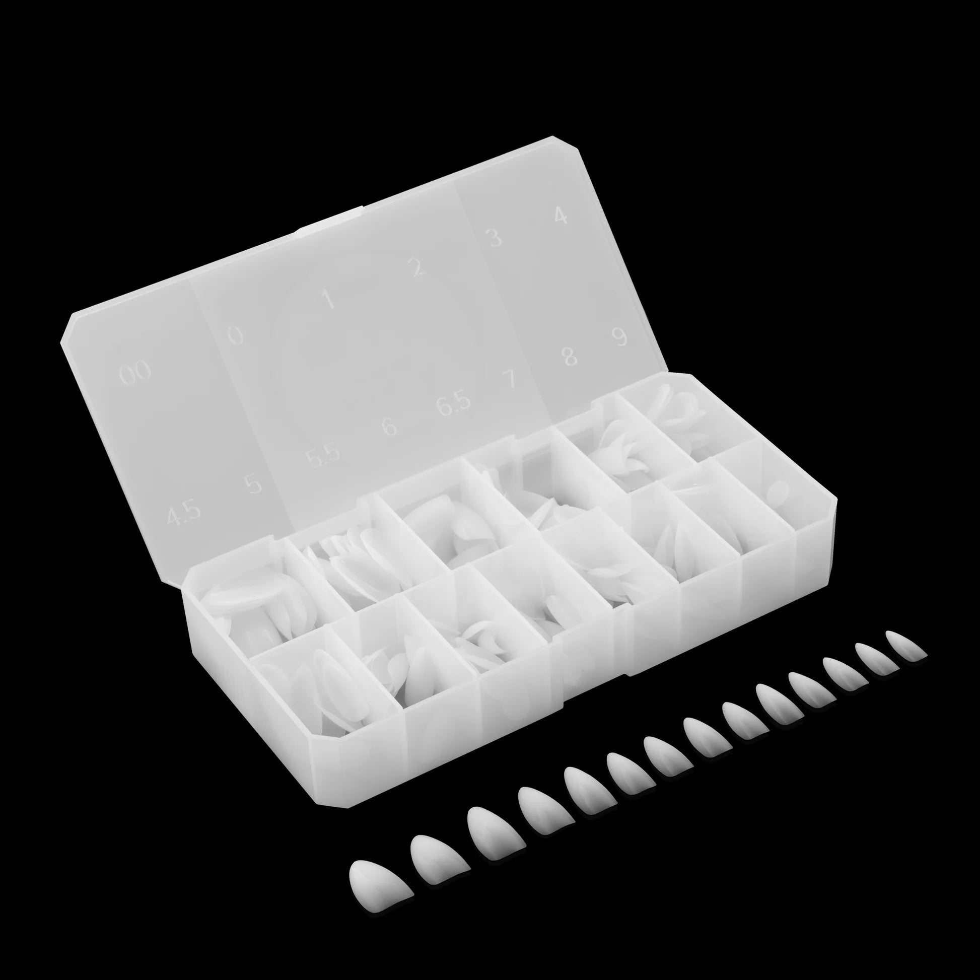 Apres Gel - X Ombre Tips - Natural Almond Medium - DTK Nail Supply