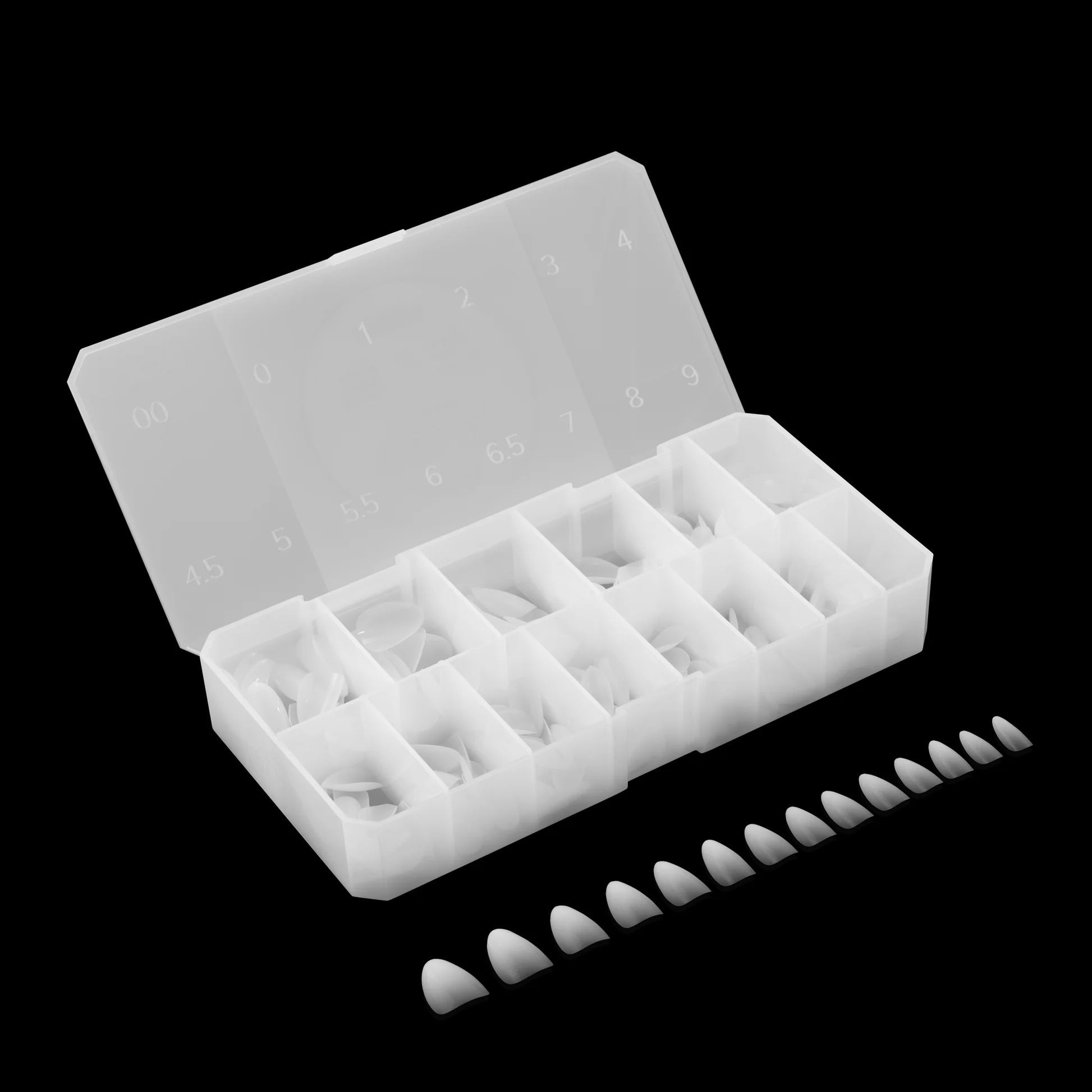 Apres Gel - X Ombre Tips - Natural Almond Short - DTK Nail Supply