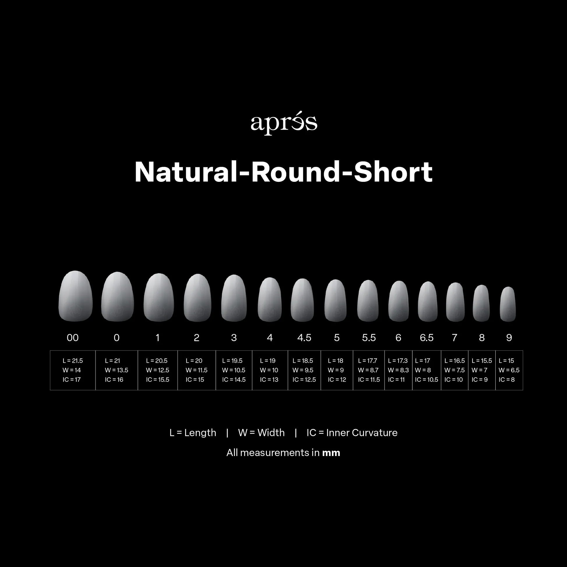 Apres Gel - X Ombre Tips - Natural Round Short - DTK Nail Supply