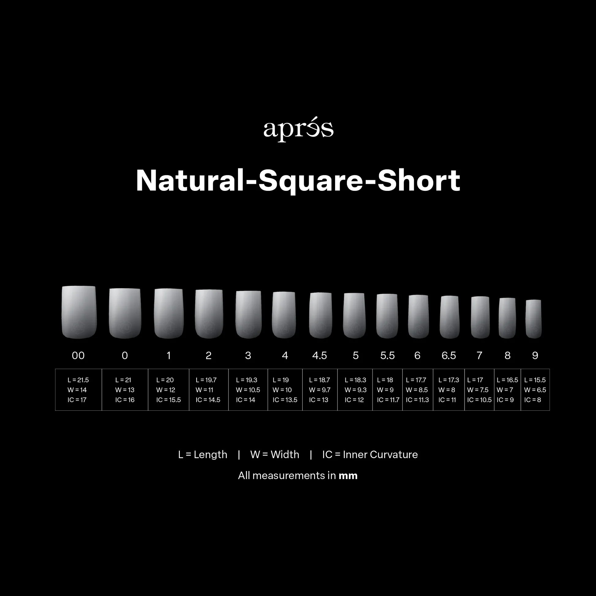 Apres Gel - X Ombre Tips - Natural Square Short - DTK Nail Supply