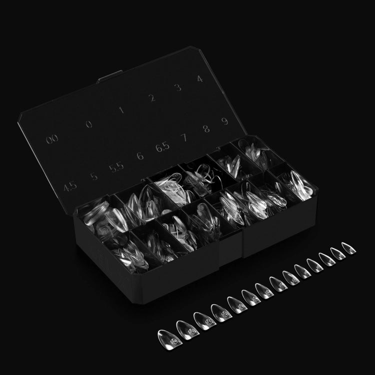 APRES - Gel-X™ Sculpted Almond Medium Box of Tips (600 Pcs) - DTK Nail Supply