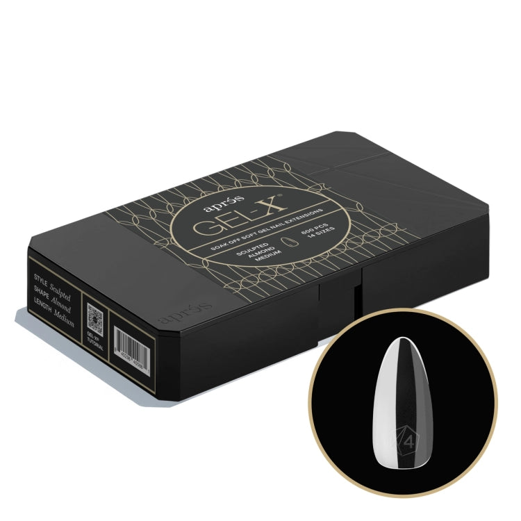 APRES - Gel-X - Sculpted Almond - DTK Nail Supply