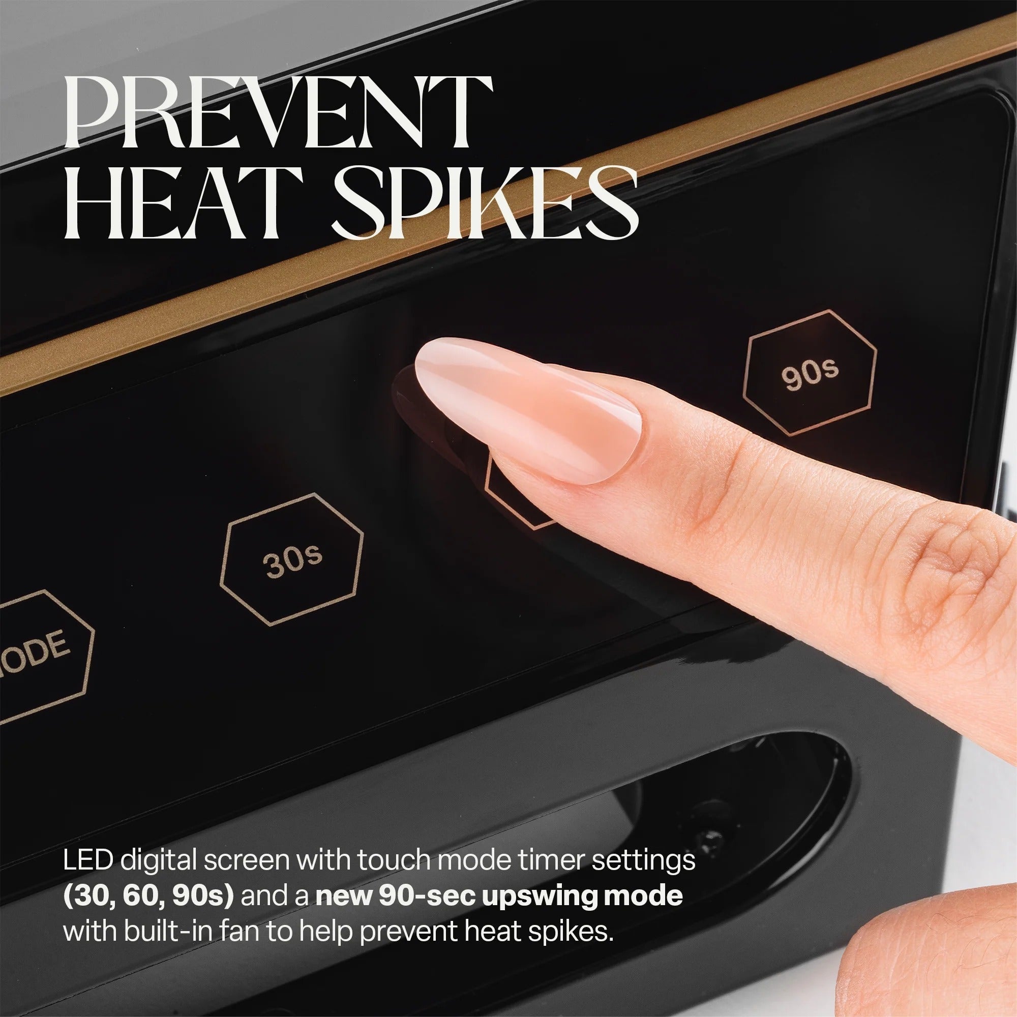 Apres NOVA Lamp - Black - DTK Nail Supply