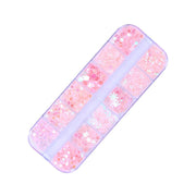 Aurora Nail Art Sequins KQH720 - Pink - DTK Nail Supply