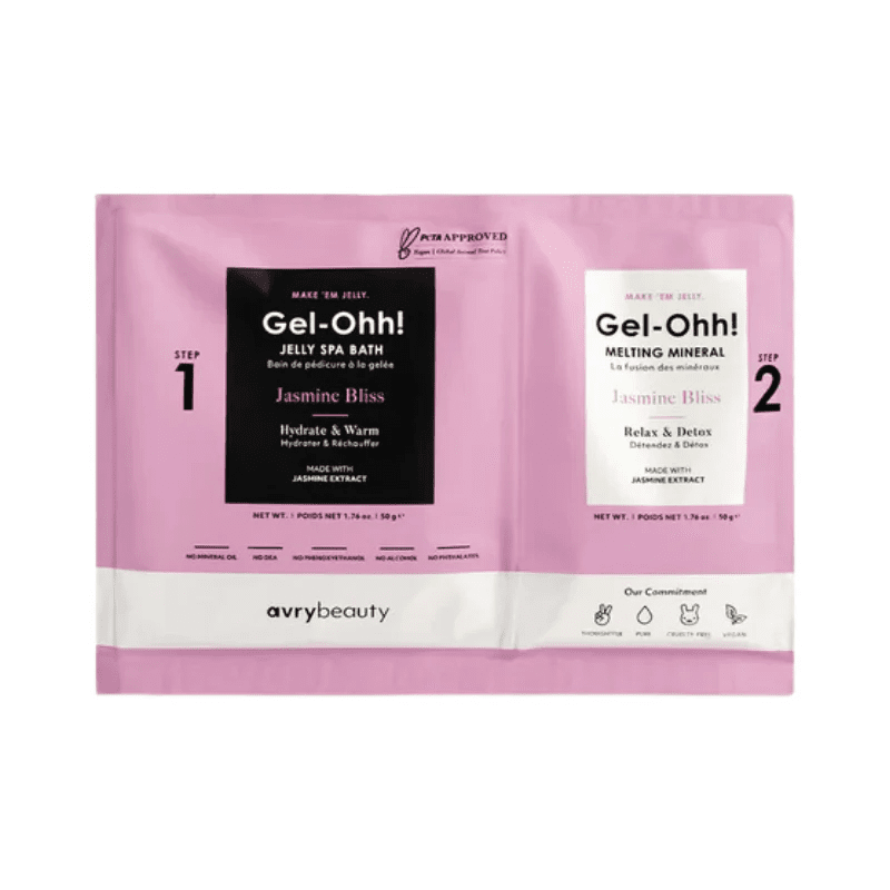 AVRY BEAUTY - CASE OF 30 - Gel - Ohh! Jelly Spa Bath - Jasmine Bliss - DTK Nail Supply
