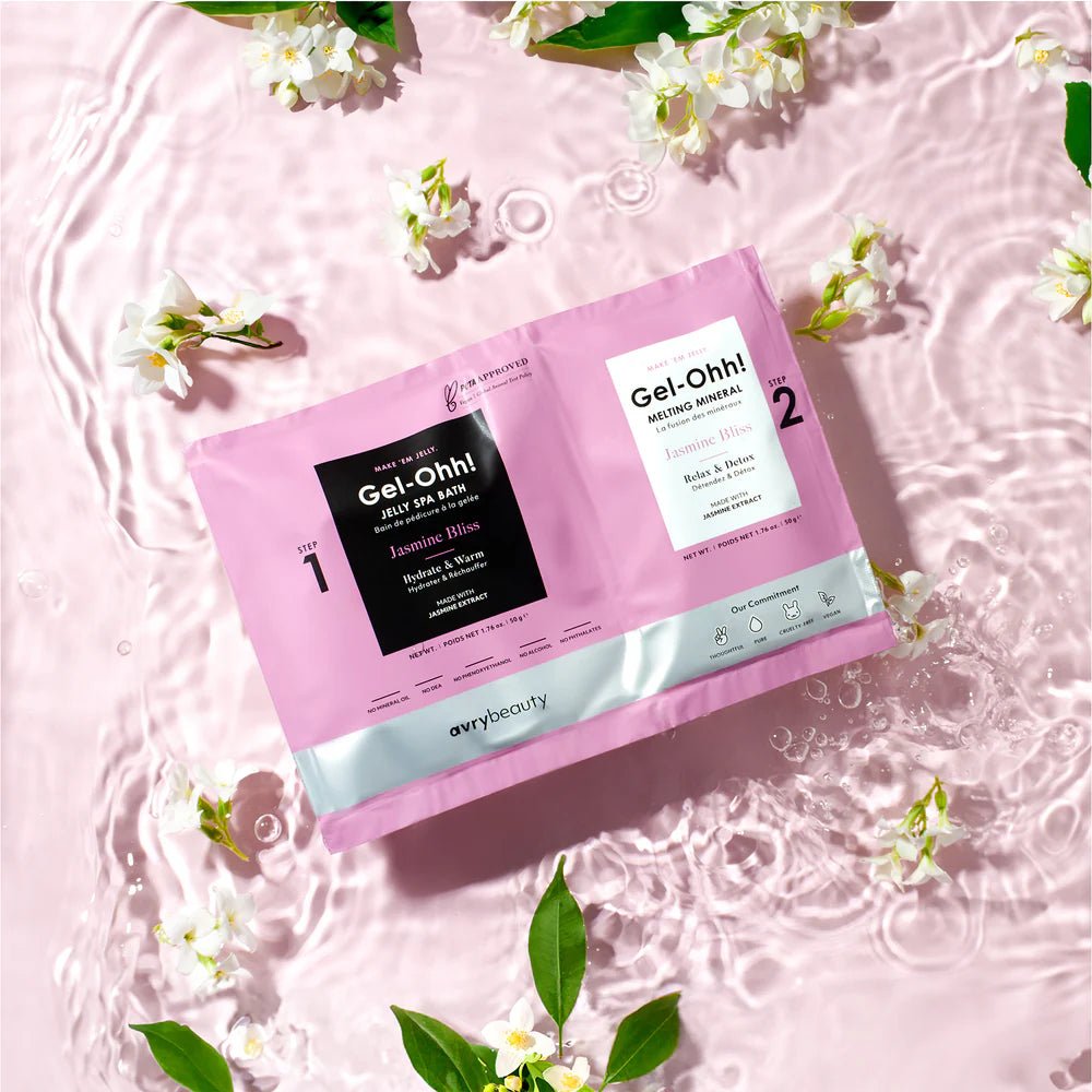 AVRY BEAUTY - CASE OF 30 - Gel - Ohh! Jelly Spa Bath - Jasmine Bliss - DTK Nail Supply