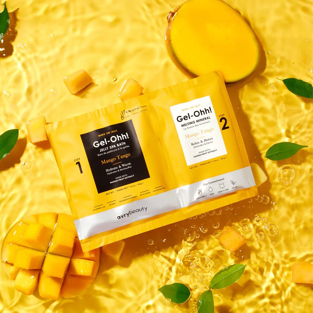 AVRY BEAUTY - CASE OF 30 - Gel - Ohh! Jelly Spa Bath - Mango Tango - DTK Nail Supply