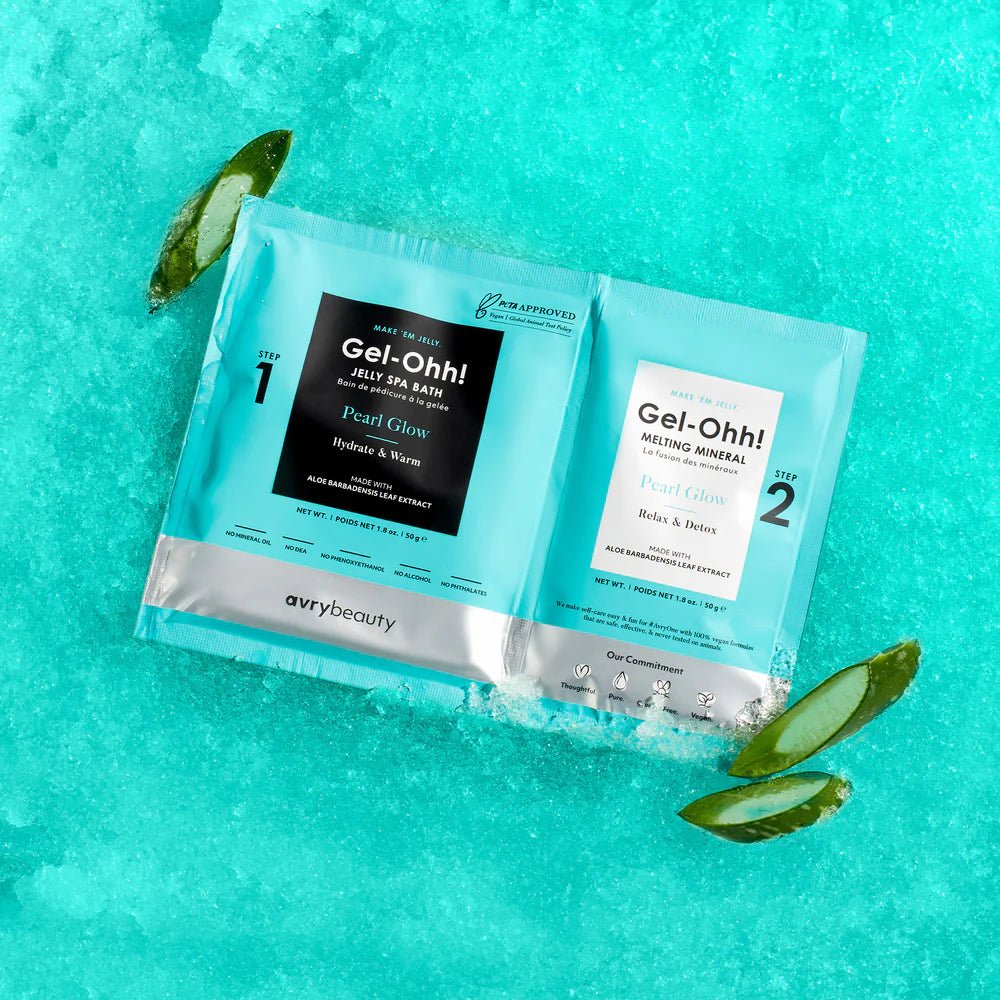 AVRY BEAUTY - CASE OF 30 - Gel - Ohh! Jelly Spa Bath - Pearl Glow - DTK Nail Supply