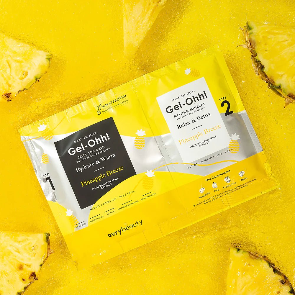 AVRY BEAUTY - CASE OF 30 - Gel - Ohh! Jelly Spa Bath - Pineapple Breeze - DTK Nail Supply