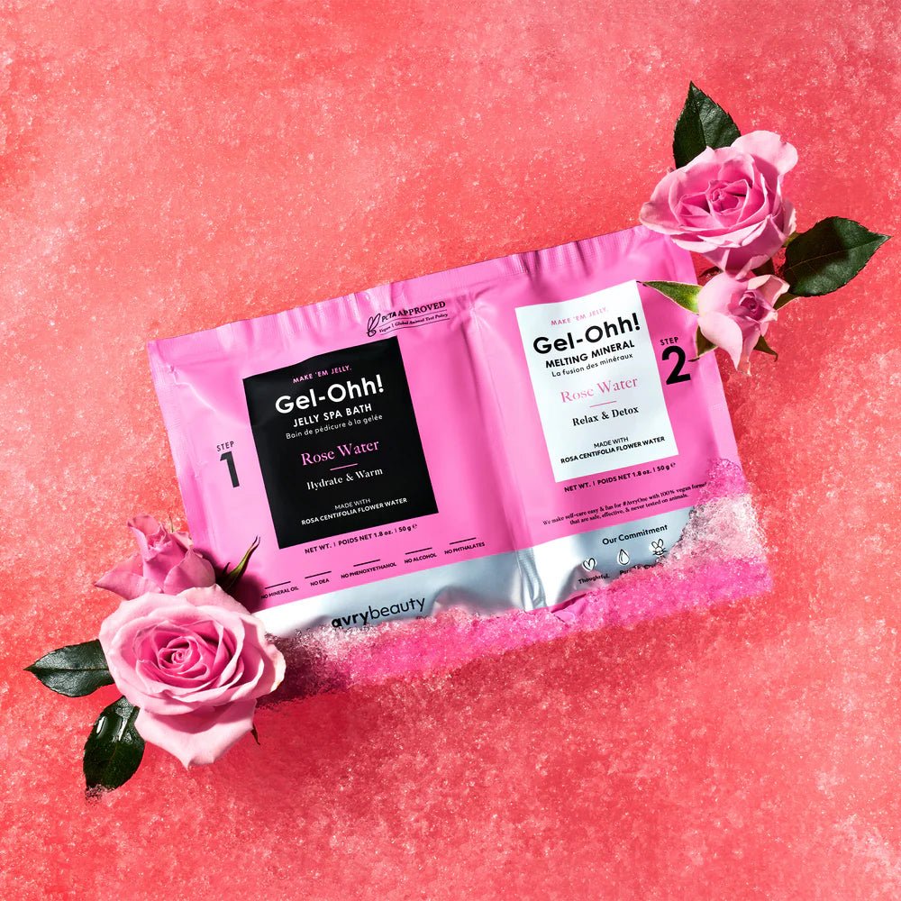 AVRY BEAUTY - CASE OF 30 - Gel - Ohh! Jelly Spa Bath - Rose - DTK Nail Supply