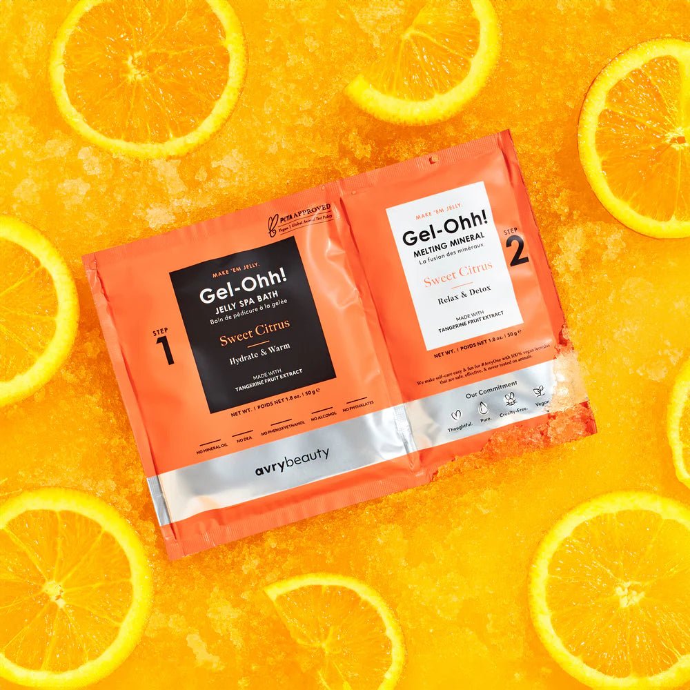 AVRY BEAUTY - CASE OF 30 - Gel - Ohh! Jelly Spa Bath - Sweet Citrus - DTK Nail Supply