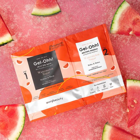 AVRY BEAUTY - CASE OF 30 - Gel - Ohh! Jelly Spa Bath - Watermelon Sugar - DTK Nail Supply