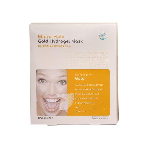 BEAUUGREEN - Micro Hole Gold Hydrogel Mask - DTK Nail Supply