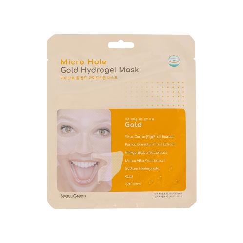 BEAUUGREEN - Micro Hole Gold Hydrogel Mask - DTK Nail Supply