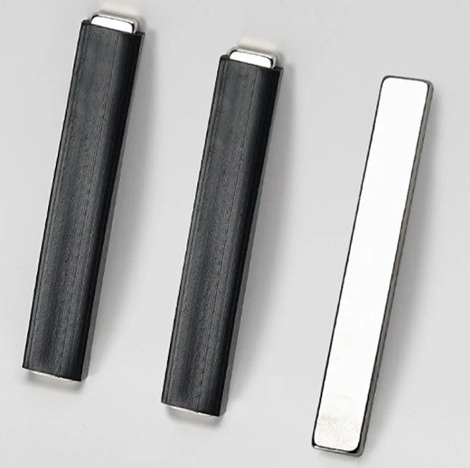 Black Rubber Coated Bar Magnet - DTK Nail Supply