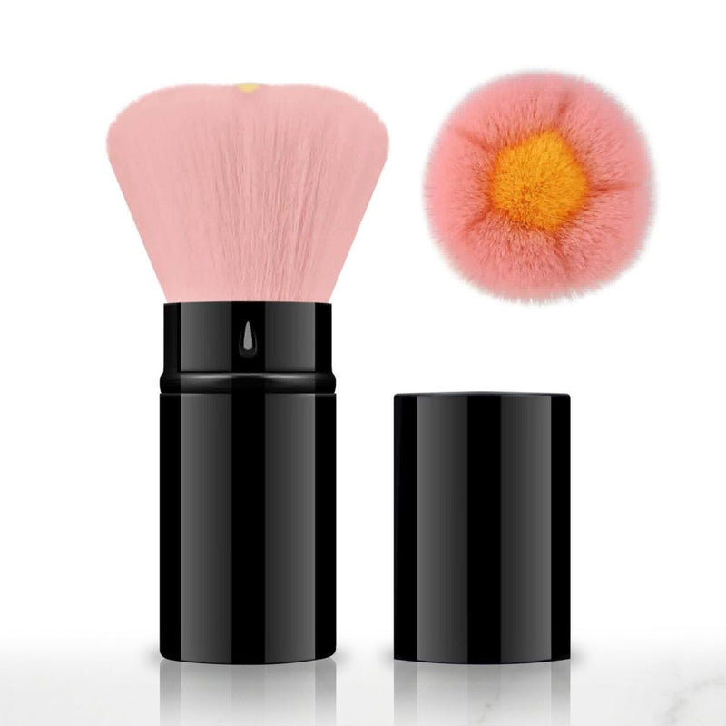 Blossom Dust Brush - Pink - DTK Nail Supply