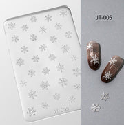 BUNDLE & SAVE: 7 Silicone Nail Mold JT + 2 Plaster Gel + FREE 1 Tweezer - DTK Nail Supply