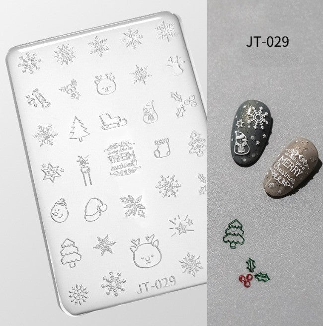 BUNDLE & SAVE: 7 Silicone Nail Mold JT + 2 Plaster Gel + FREE 1 Tweezer - DTK Nail Supply