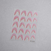BUNDLE & SAVE: French Lace Nail Stickers - DTK Nail Supply