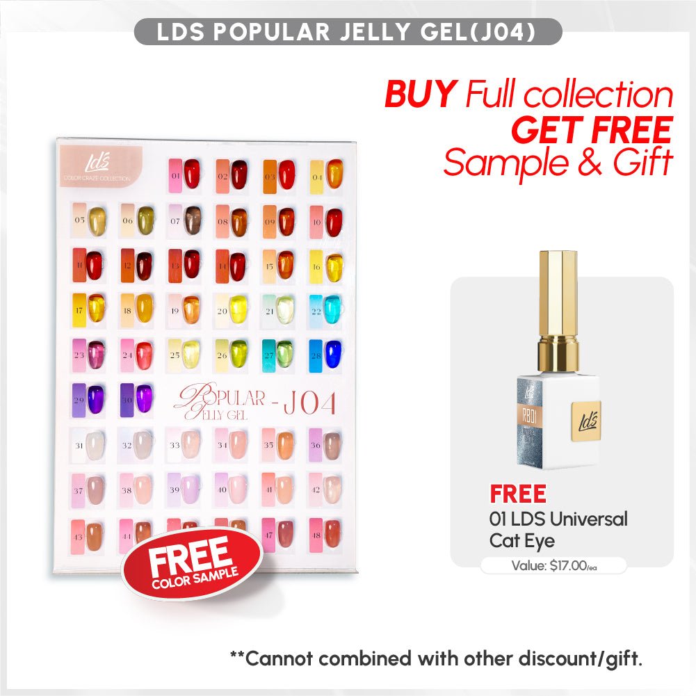 BUNDLE & SAVE: LDS J04 Jelly Collection - DTK Nail Supply