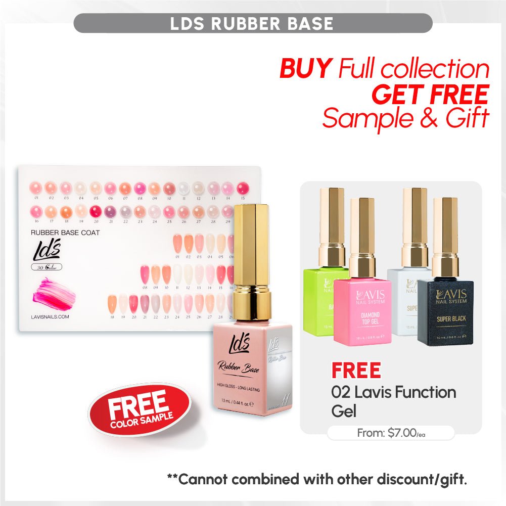 BUNDLE & SAVE: LDS Rubber Base - DTK Nail Supply