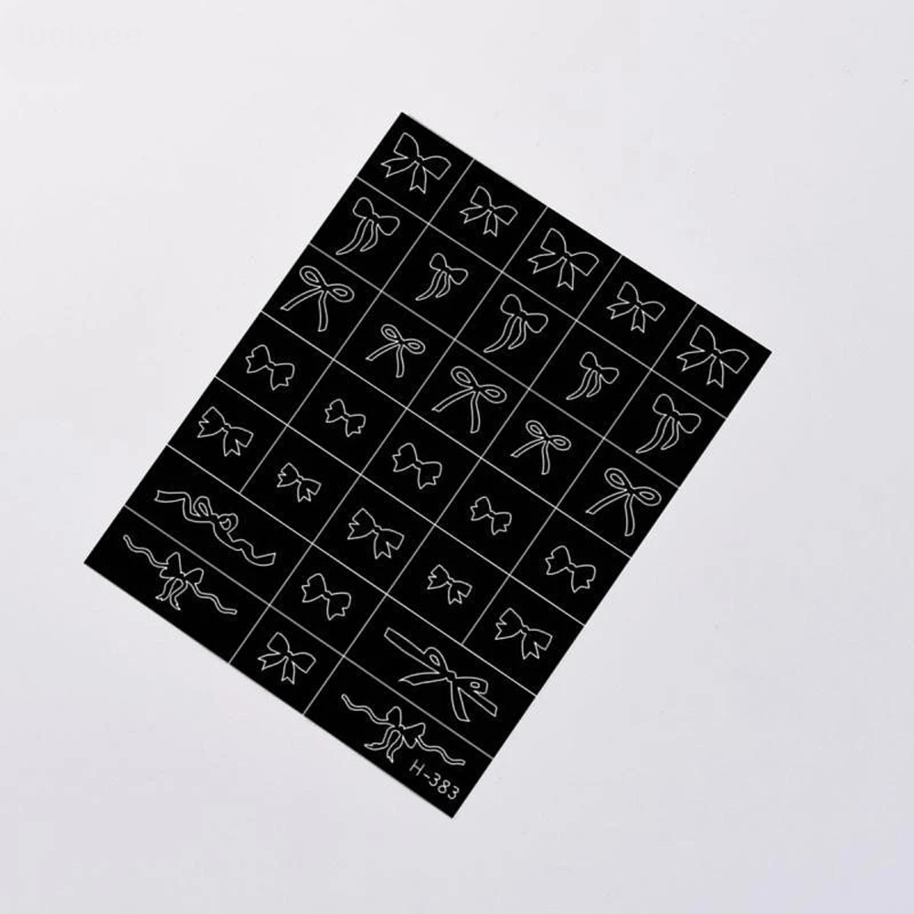 🎁 BUNDLE & SAVE: Nail Sticker Stencils (100% off) - DTK Nail Supply