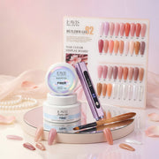 Buy LAVIS Builder Gel In The Bottle - B2, FREE 1 Lavis Fiber Gel + 1 Classy Nail Art 3 - in - 1 Handheld Nail Lamp with Magnet & Stamper + 1 Round Head Brush - DTK Nail Supply
