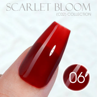 LAVIS C02 - 06 - Gel Polish 0.5 oz - Scarlet Bloom Collection