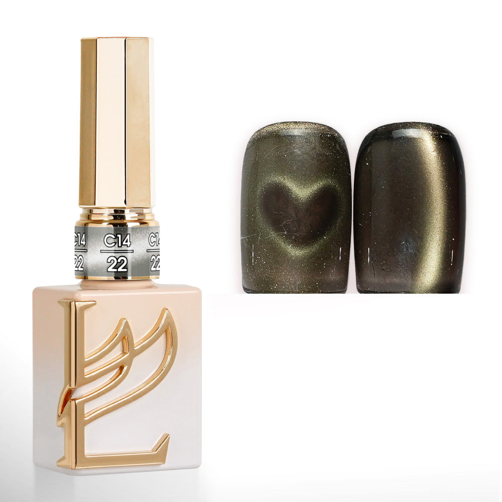LAVIS Cat Eyes C14 - 22 - Gel Polish 0.5 oz - Secret Garden Collection