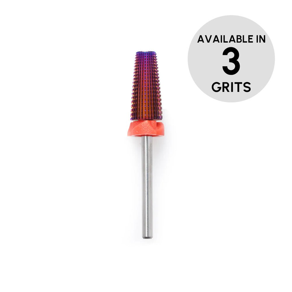 Carbide 5in1 Drill Bit Purple - DTK Nail Supply