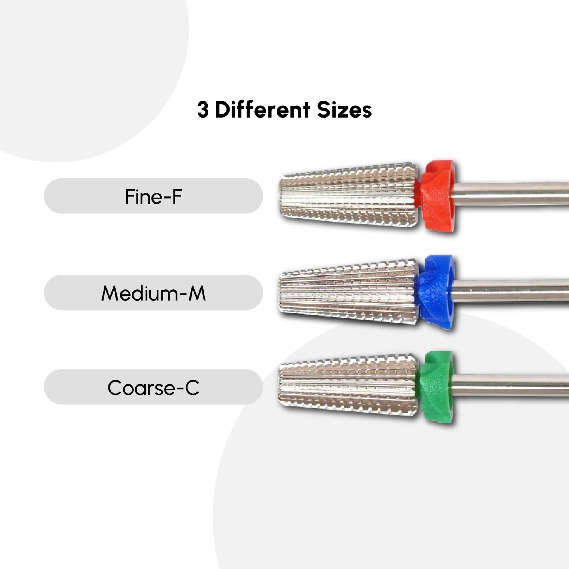 Carbide 5in1 Drill Bit Silver - DTK Nail Supply