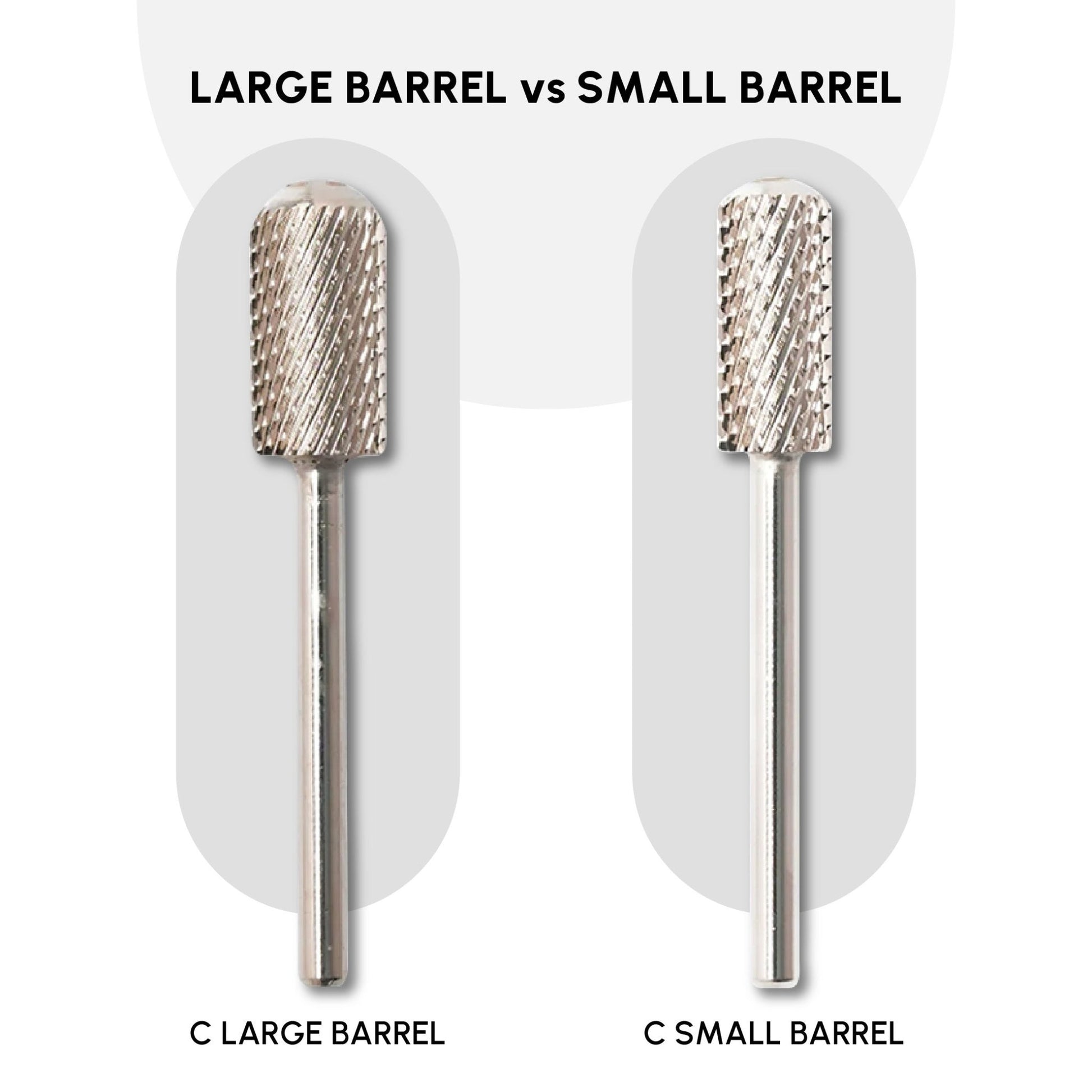 Carbide Large Barrel Smooth Top Safety Bit - DTK Nail Supply