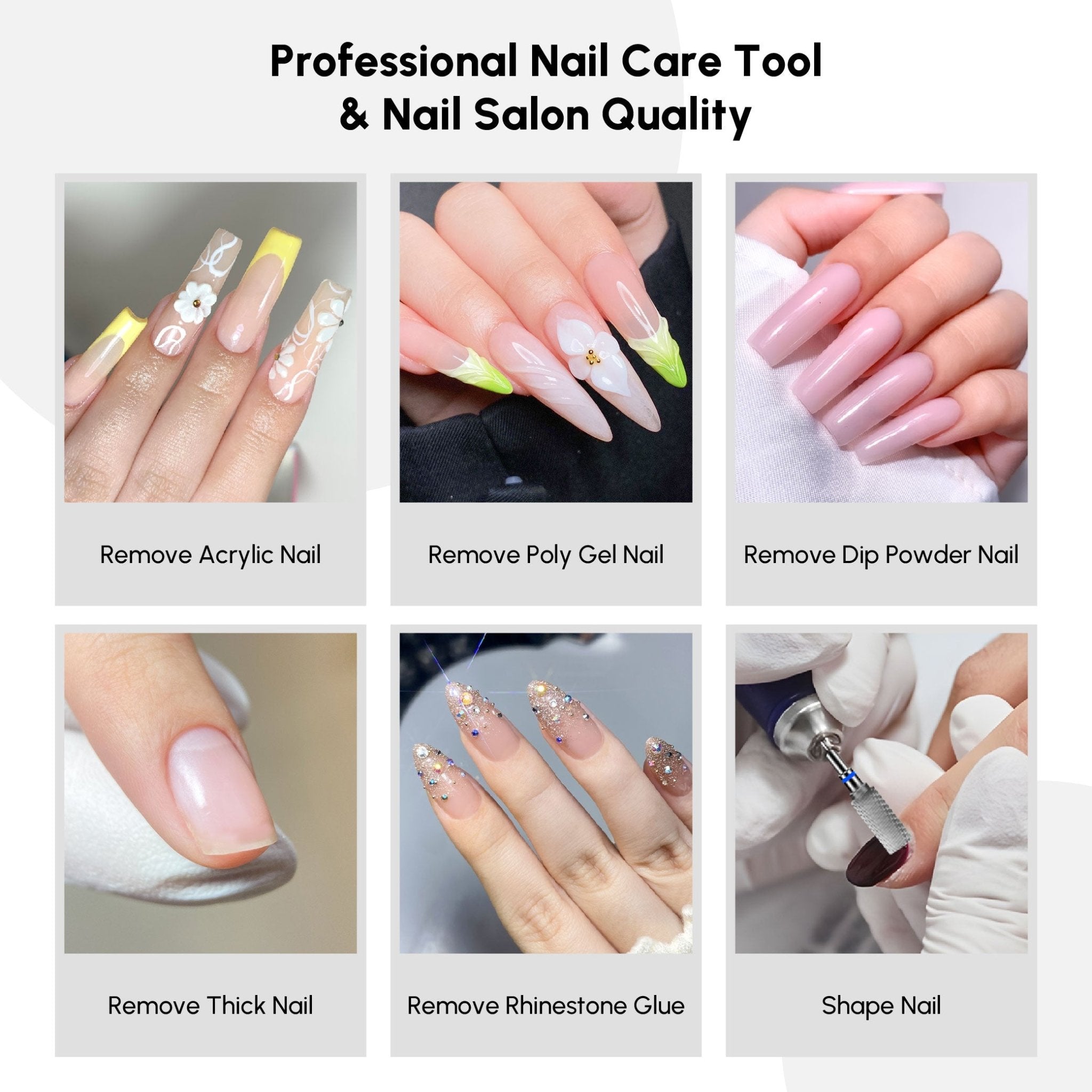 Carbide Small Barrel Smooth Top Safety Bit - DTK Nail Supply