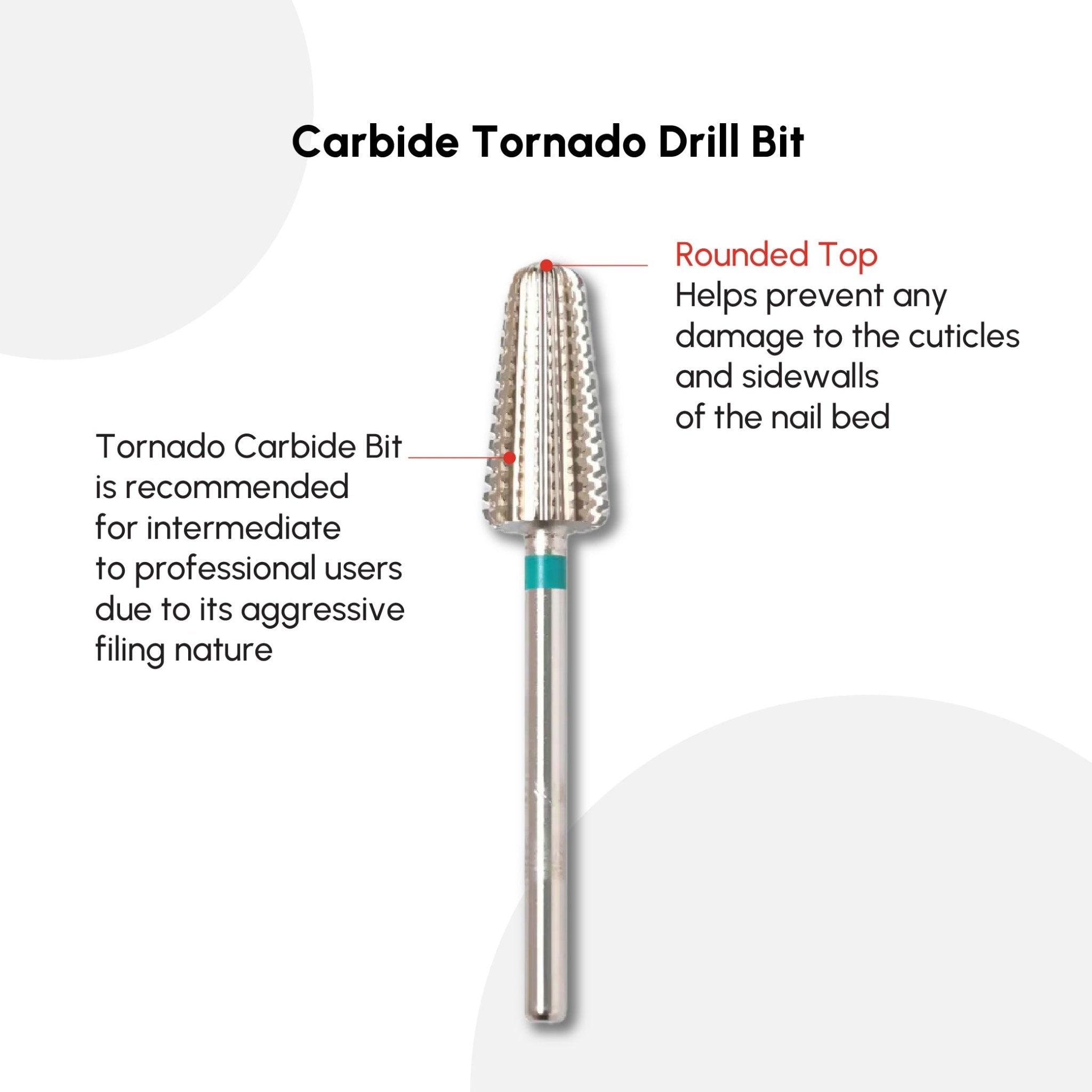 Carbide Tornado Drill Bit - DTK Nail Supply