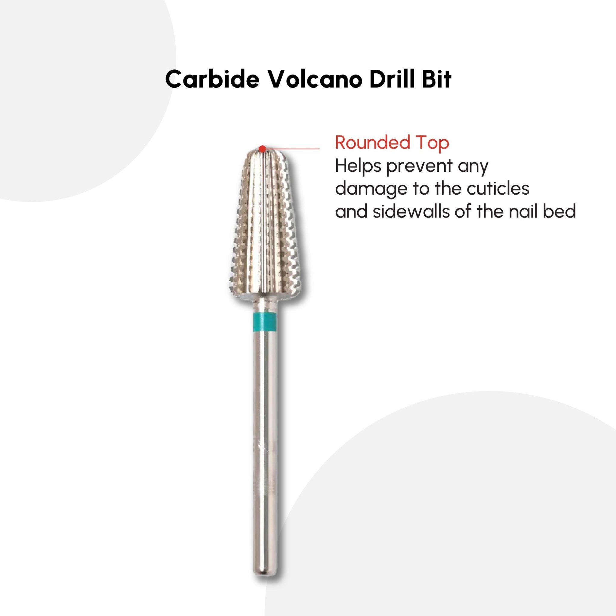 Carbide Volcano Drill Bit - DTK Nail Supply